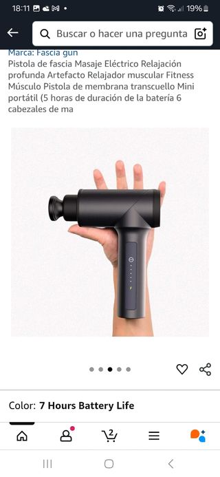 Masajeador percusión MUTTUS m30