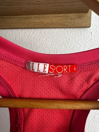Camiseta Elle Sport fucsia talla S
