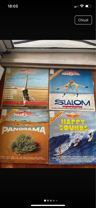 4 Vinili Compilation anni '70