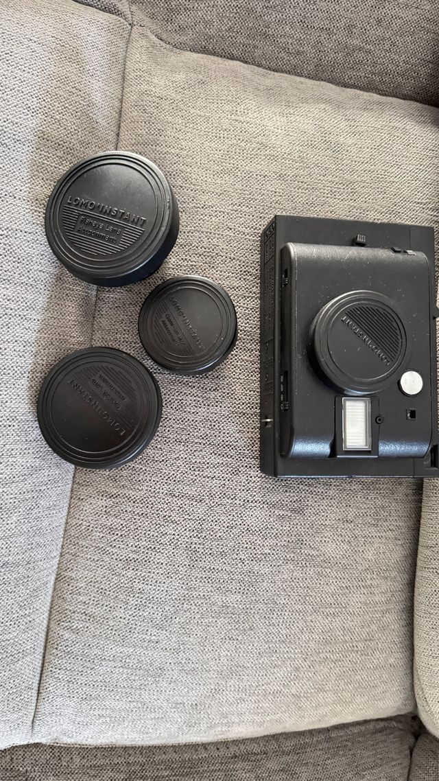 LOMO Instant Cámara instantánea con tres objetivos