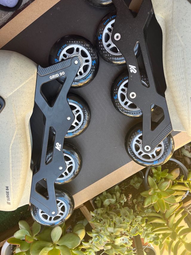 K2 Surge + guia 90 V-rock i botin intuition 38-39