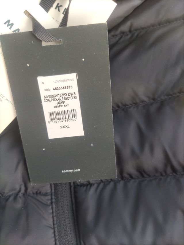 Cazadora Tommy Hilfiger azul