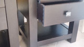 Mesilla noche caoba - 2 cajones