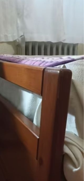Cama madera con cajones