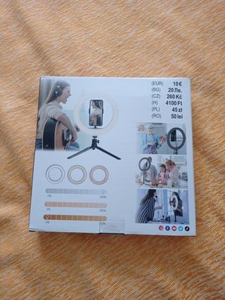 Aro Luz LED para Fotos - Selfie