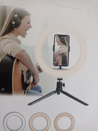 Aro Luz LED para Fotos - Selfie