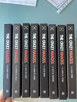 Colección libros de The Crazy Haacks