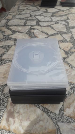 Cajas DVD - 60 unidades.