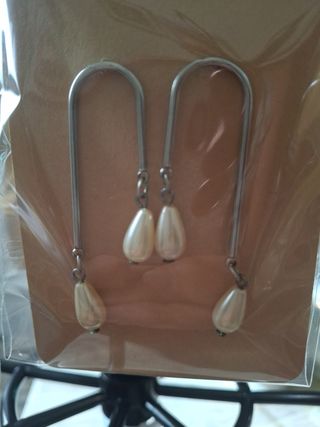 Pendientes Plateados y dorados - Diseño Moderno.