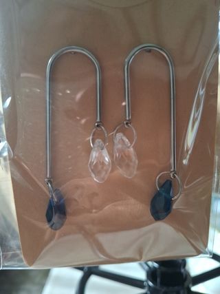 Pendientes Plateados y dorados - Diseño Moderno.