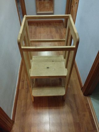 Torre aprendizaje infantil madera