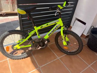 Bicicleta niño RunFit 16" verde lima