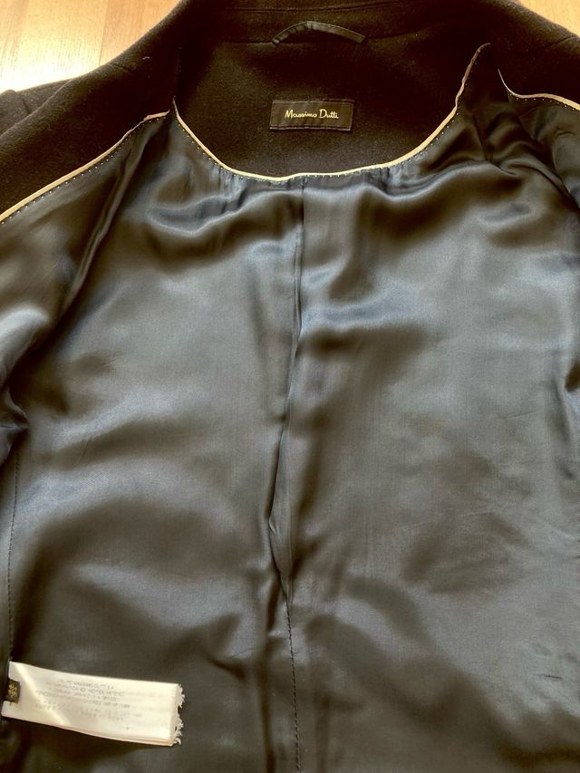 Chaqueta Massimo Duti azul marino