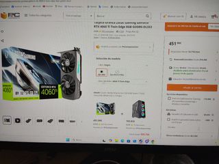 Gráfica Zotac RTX 4060  8GB