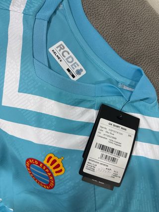 Camiseta RCD Espanyol Kelme turquesa