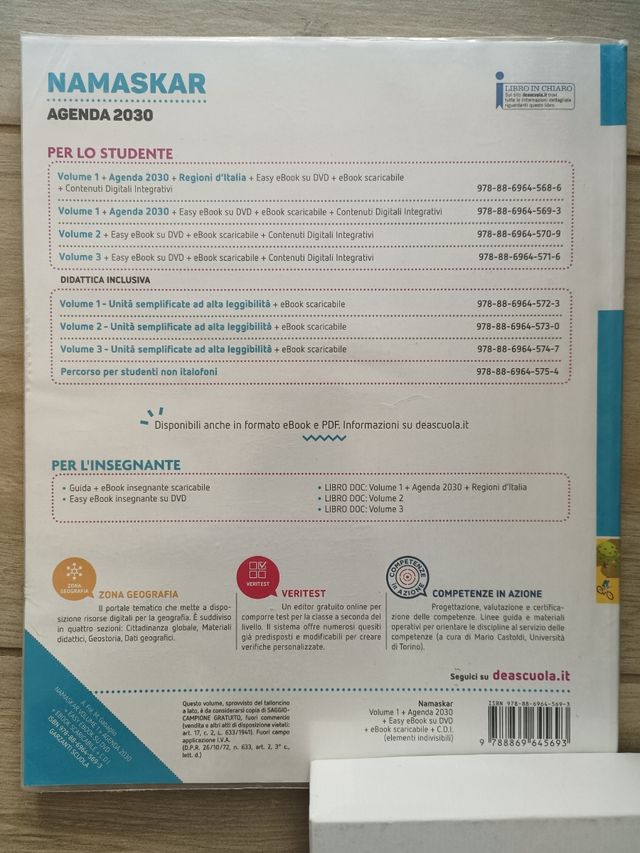 Namaskar 1, 2, 3 e 2030 per la scuola media