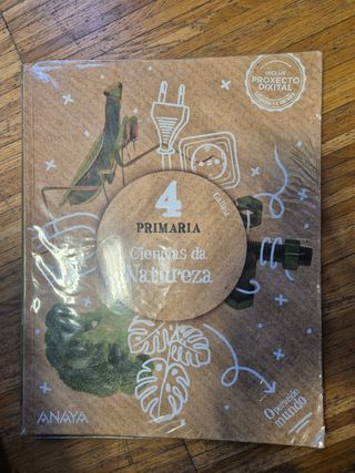 Libro Natureza 4 Primaria Anaya