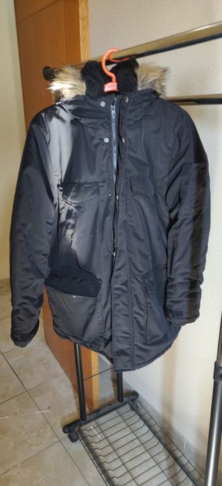 Chaqueta plumas negra - invierno