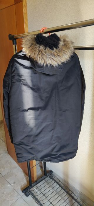 Chaqueta plumas negra - invierno