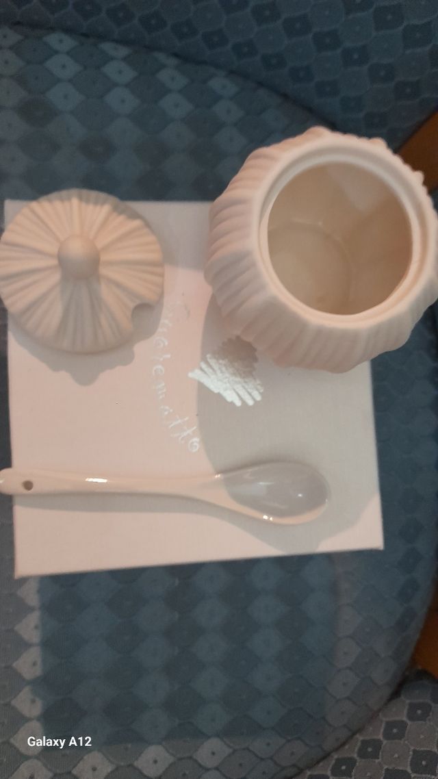 Zuccheriera ceramica beige
