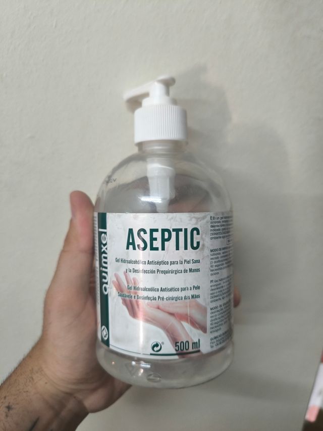 Gel hidroalcohólico Aseptic Quimxel 500ml