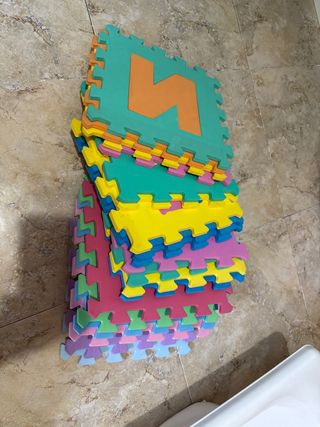 Alfombra puzzle bebe (19 piezas)