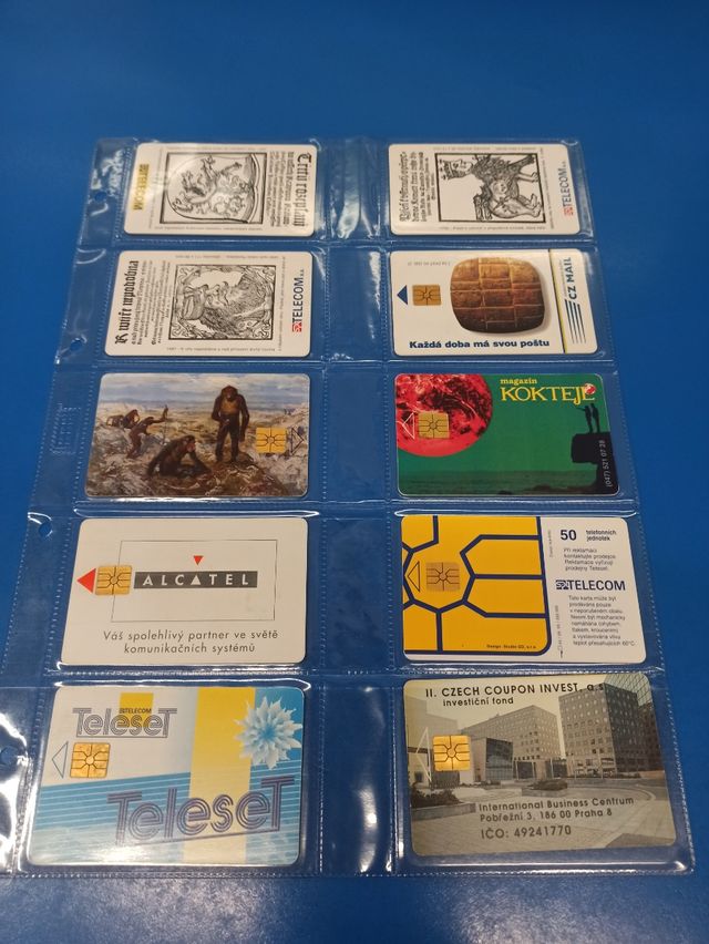 R Schede telefoniche ceche