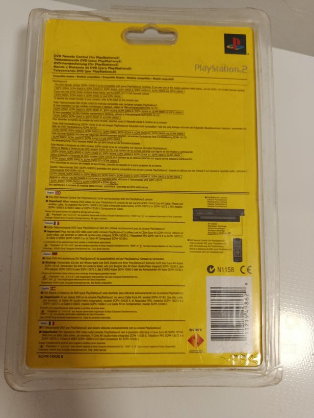 Sony PlayStation 2 DVD Remote
