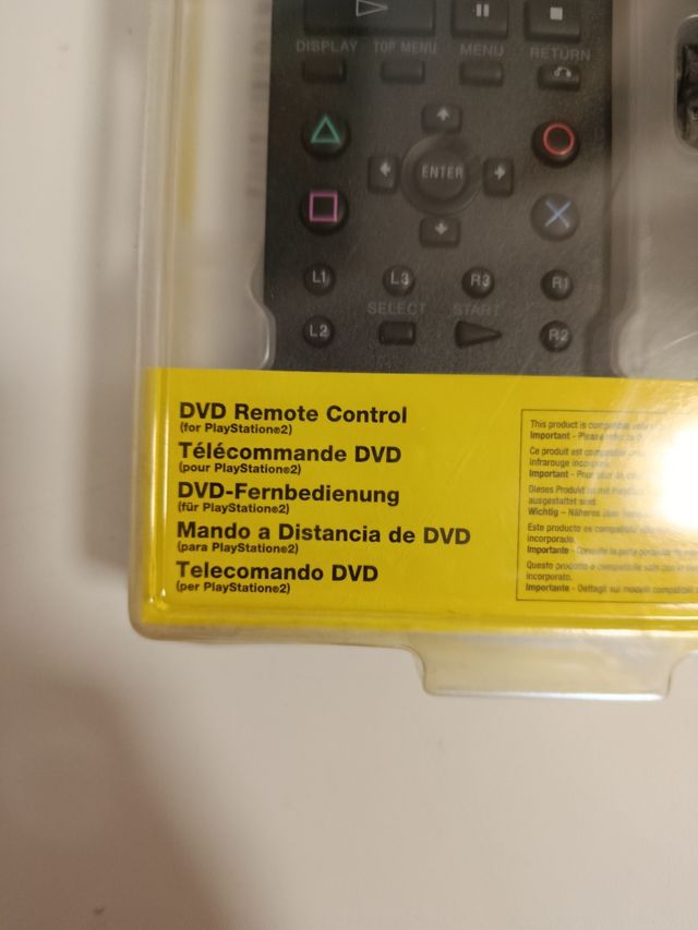 Sony PlayStation 2 DVD Remote
