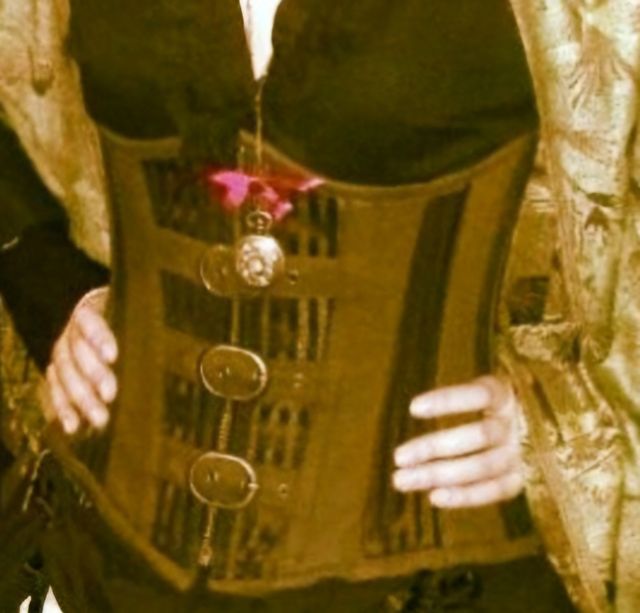Corsé marrón Steampunk