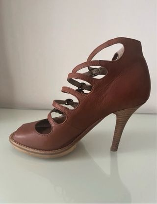 Zapatos HAZEL marrones, talla 40