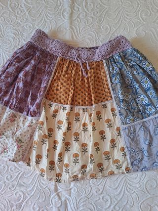 Falda boho Zara 13-14 años