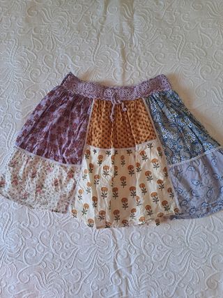 Falda boho Zara 13-14 años