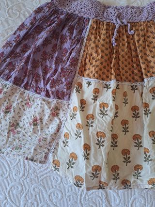 Falda boho Zara 13-14 años