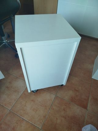 Cajonera blanca 3 cajones