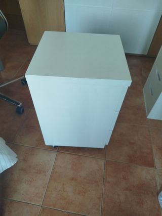 Cajonera blanca 3 cajones