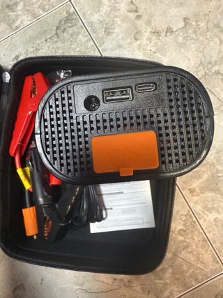 Compresor Arrancador Coche 2000mAh
