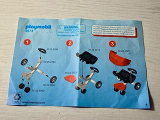 Playmobil carrito gemelos