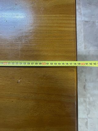 Mesa madera maciza extensible 140-220cm