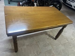Mesa madera maciza extensible 140-220cm