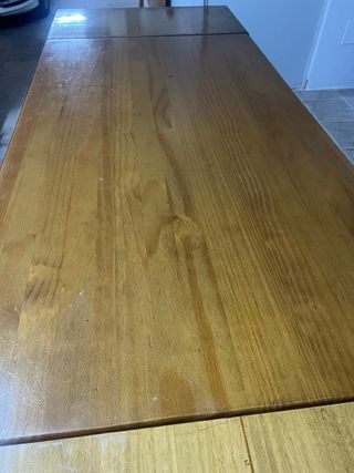 Mesa madera maciza extensible 140-220cm