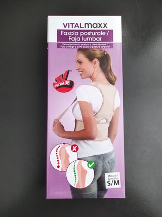 Faja lumbar VitalMaxx S/M