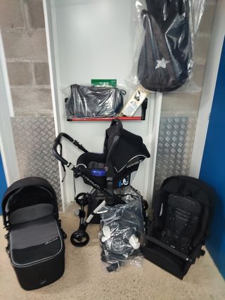 Cochecito bebé Jane Minnum 3 piezas Con accesorios