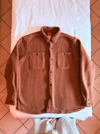 Giacca In Pile Marrone Timberland XL - NUOVA