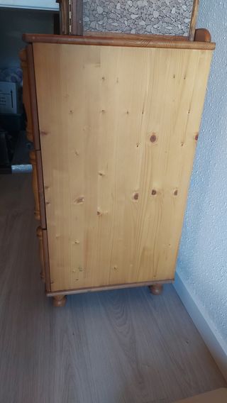 Cajonera madera 3 cajones
