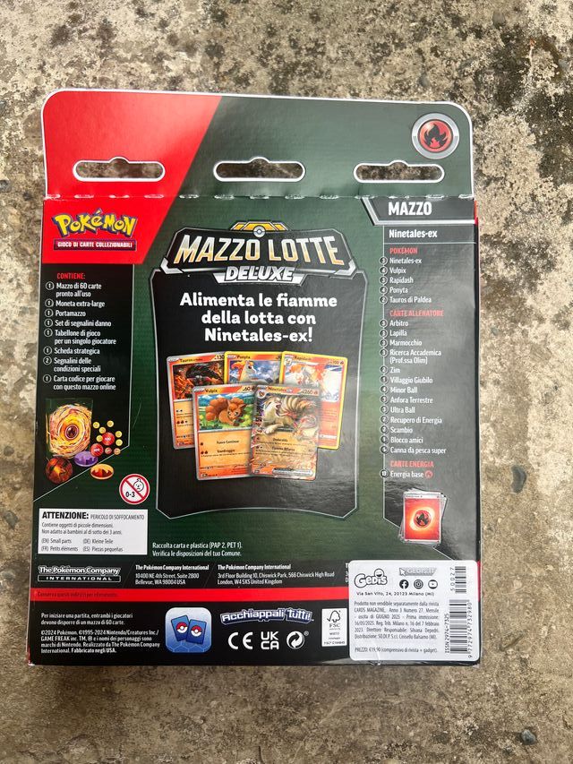 Mazzo Lotte Deluxe Ninetales ex ITA