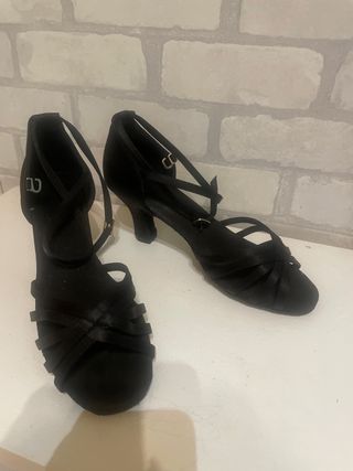 Zapatos baile latino negros