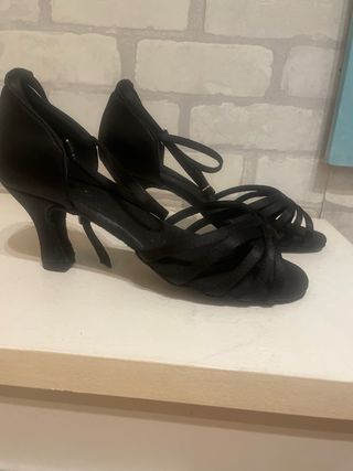 Zapatos baile latino negros