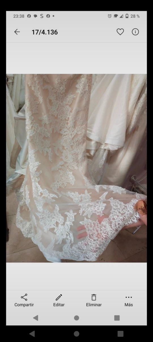 Vestido novia San Patrick