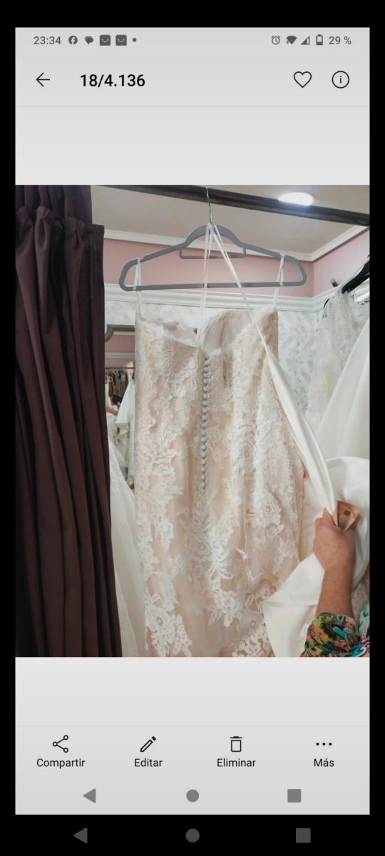 Vestido novia San Patrick